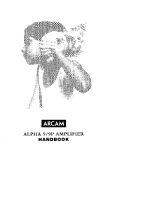 Arcam ALPHA-9 - Owners Manual 